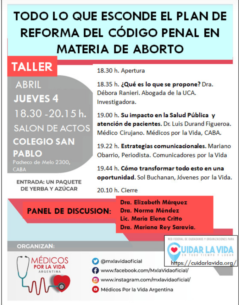La reforma del Código Penal enciende alarmas respecto al Aborto